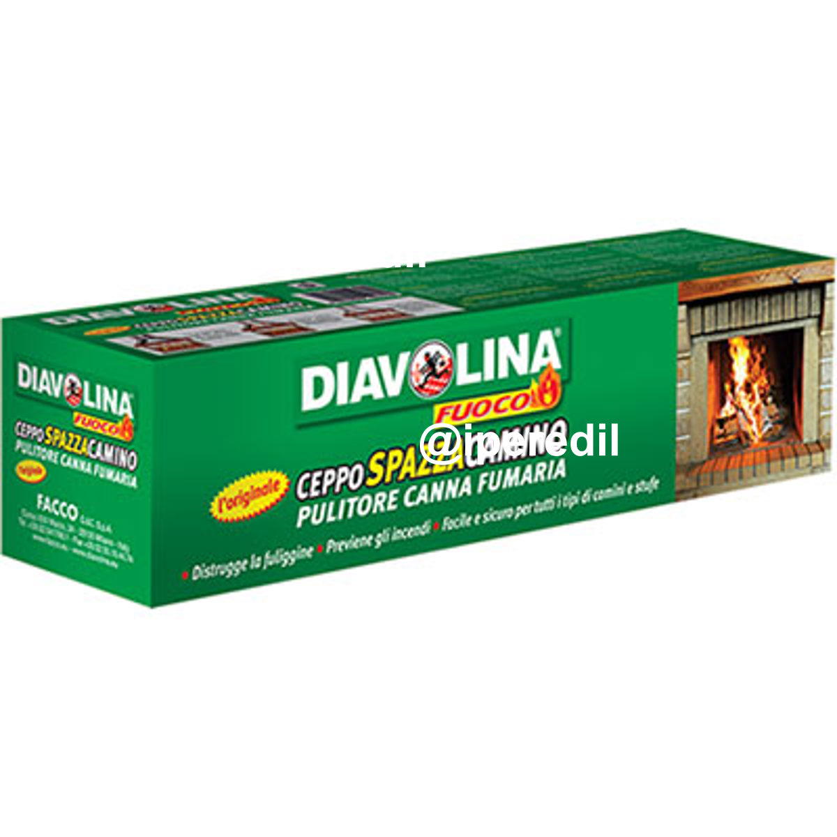 ANTIFULIGGINE SPAZZACAMINO CEPPO DIAVOLINA FUOCO - 02440120
