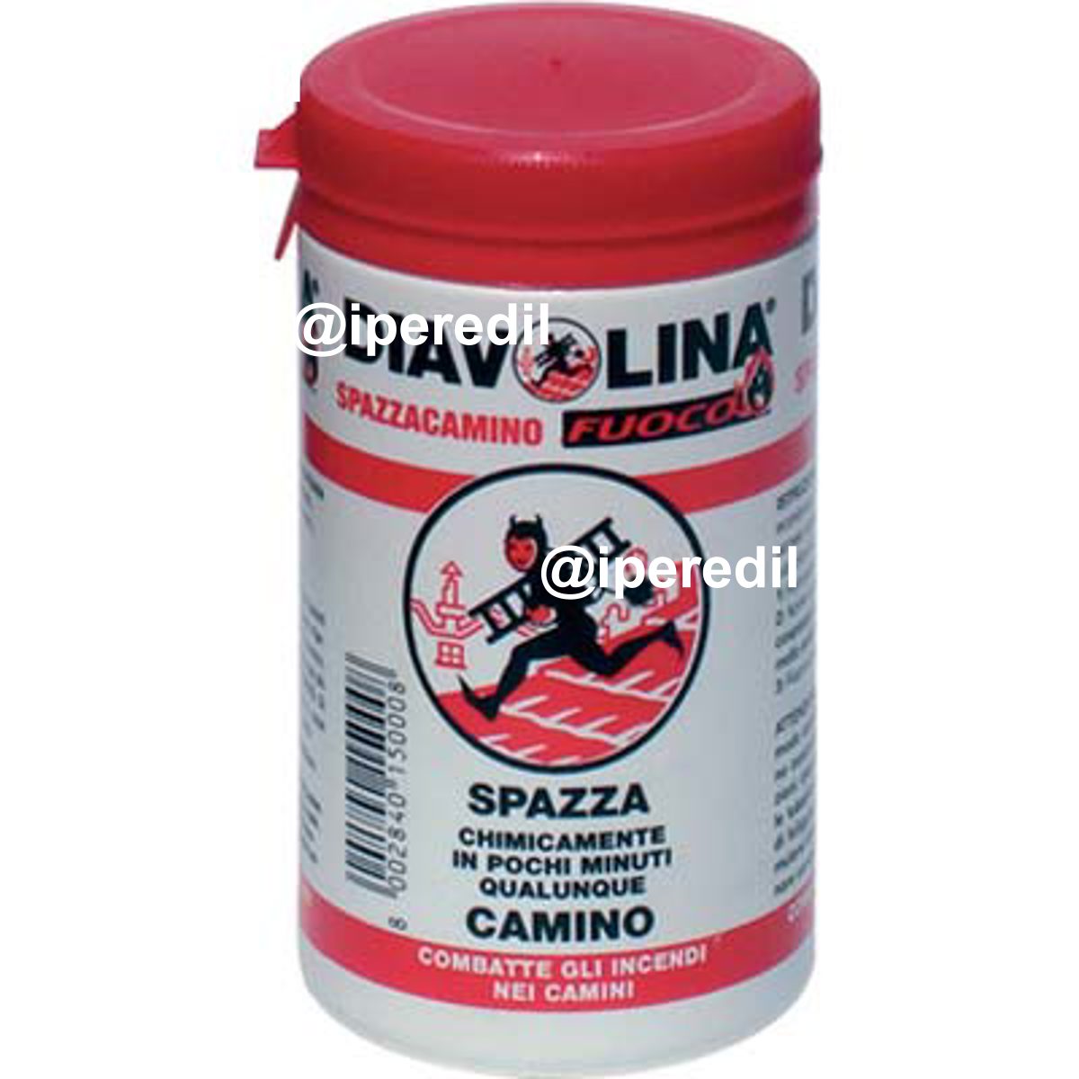 ANTIFULIGGINE SPAZZACAMINO POLVERE DIAVOLINA FUOCO GR 270 - 02440126