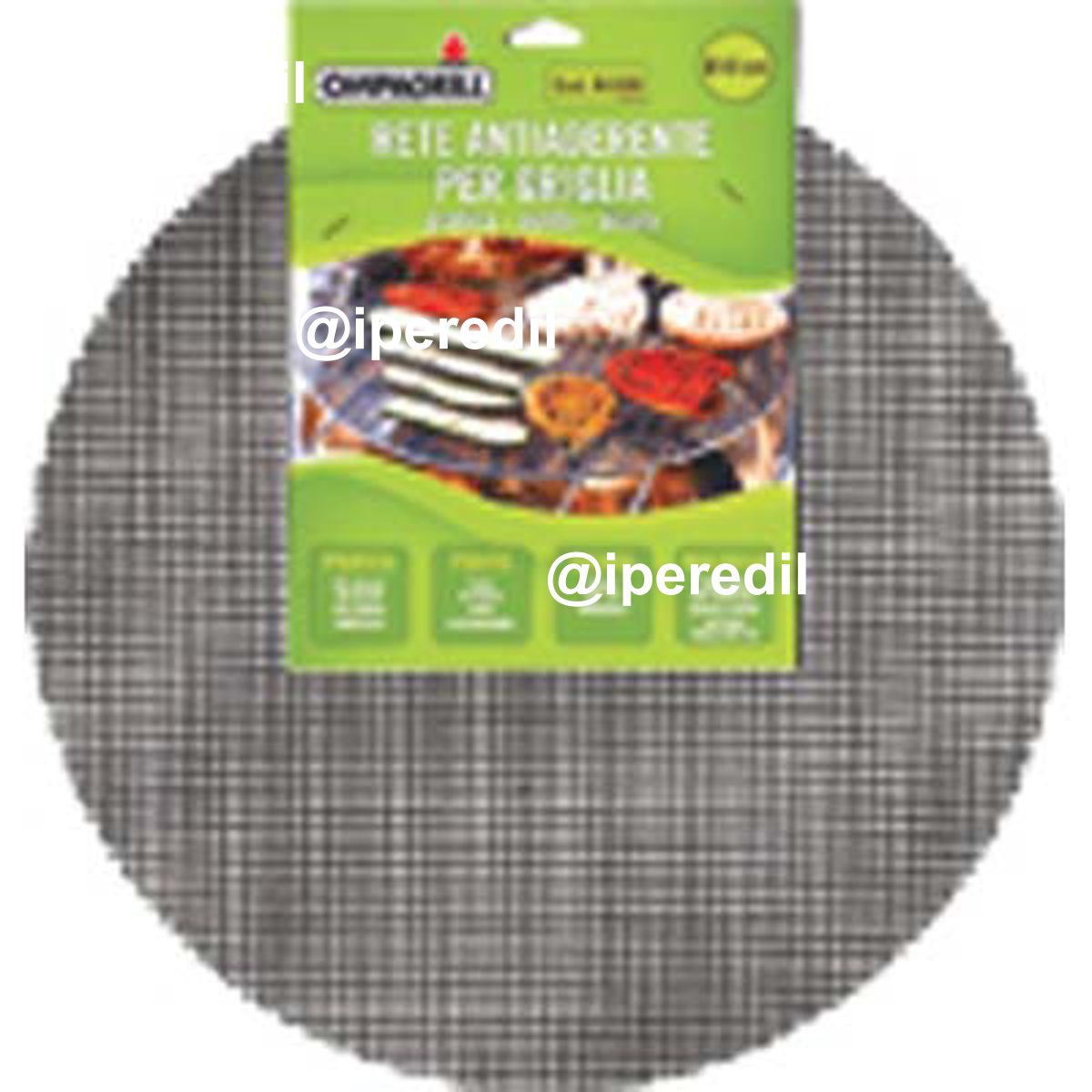 RETE ANTIADERENTE GRATICOLA BARBECUE OMPAGRILL CM 43
