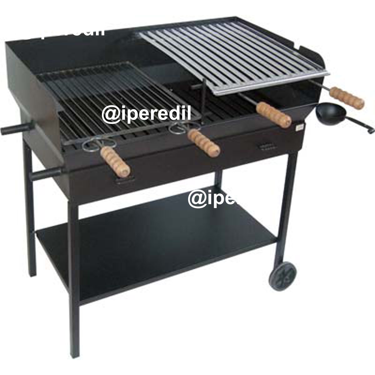BARBECUE CARBONELLA LEGNA PARTY CRUCCOLINI CM 51X97 H.CM 92