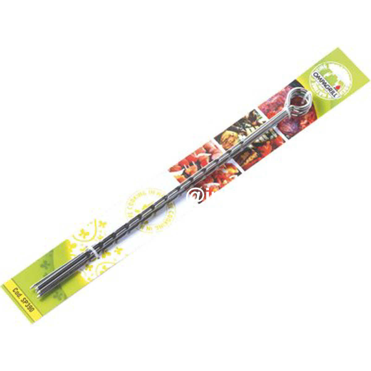 SPIEDINI BARBECUE SP390 OMPAGRILL ACCIAIO CM 39 CF=PZ 5