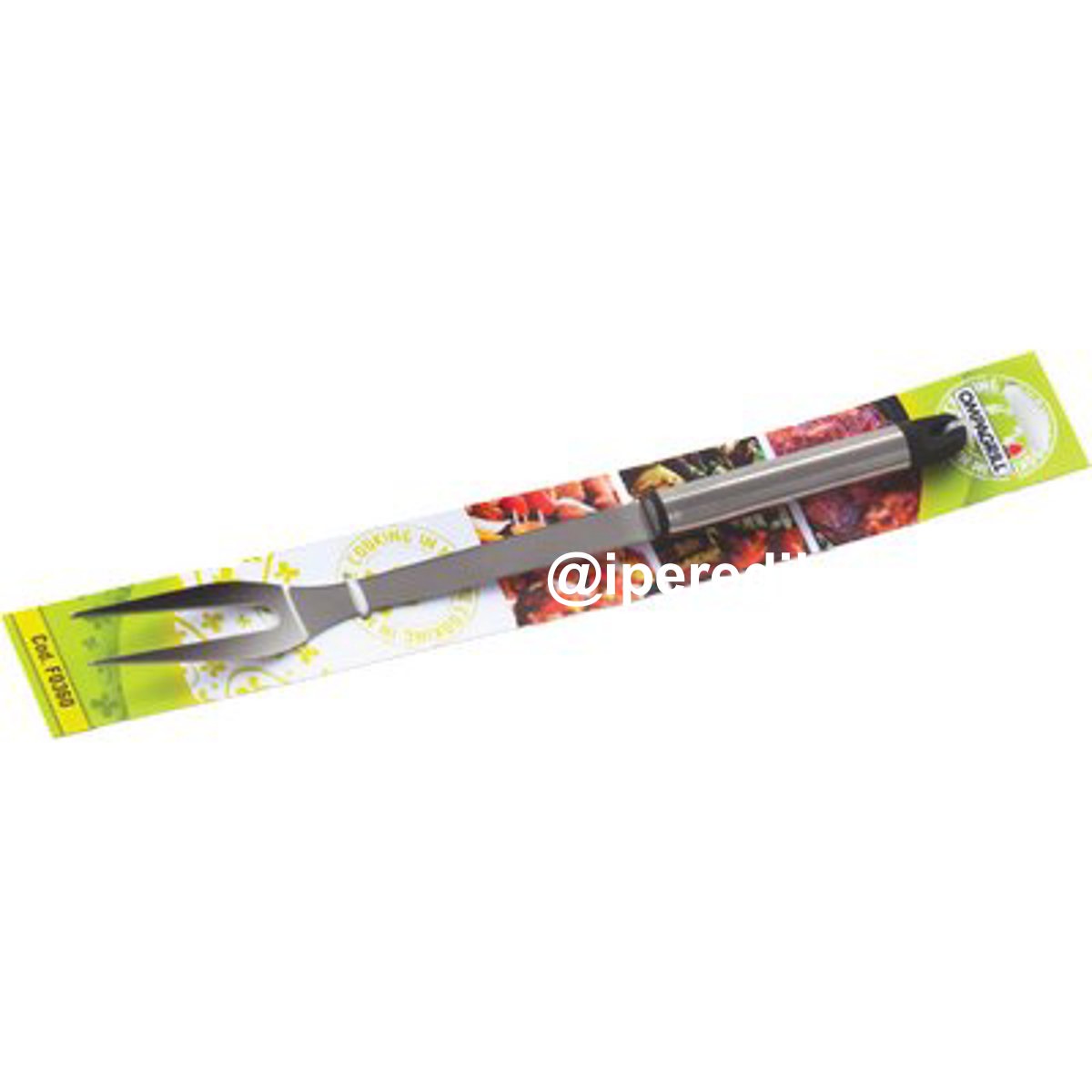 FORCHETTONE BARBECUE F0360 OMPAGRILL ACCIAIO INOX CM 36 - 02446126