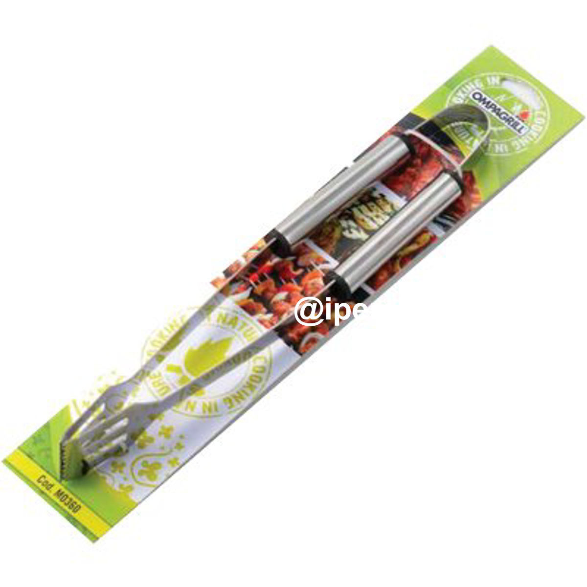 PINZA BARBECUE M0360 OMPAGRILL ACCIAIO INOX CM 36