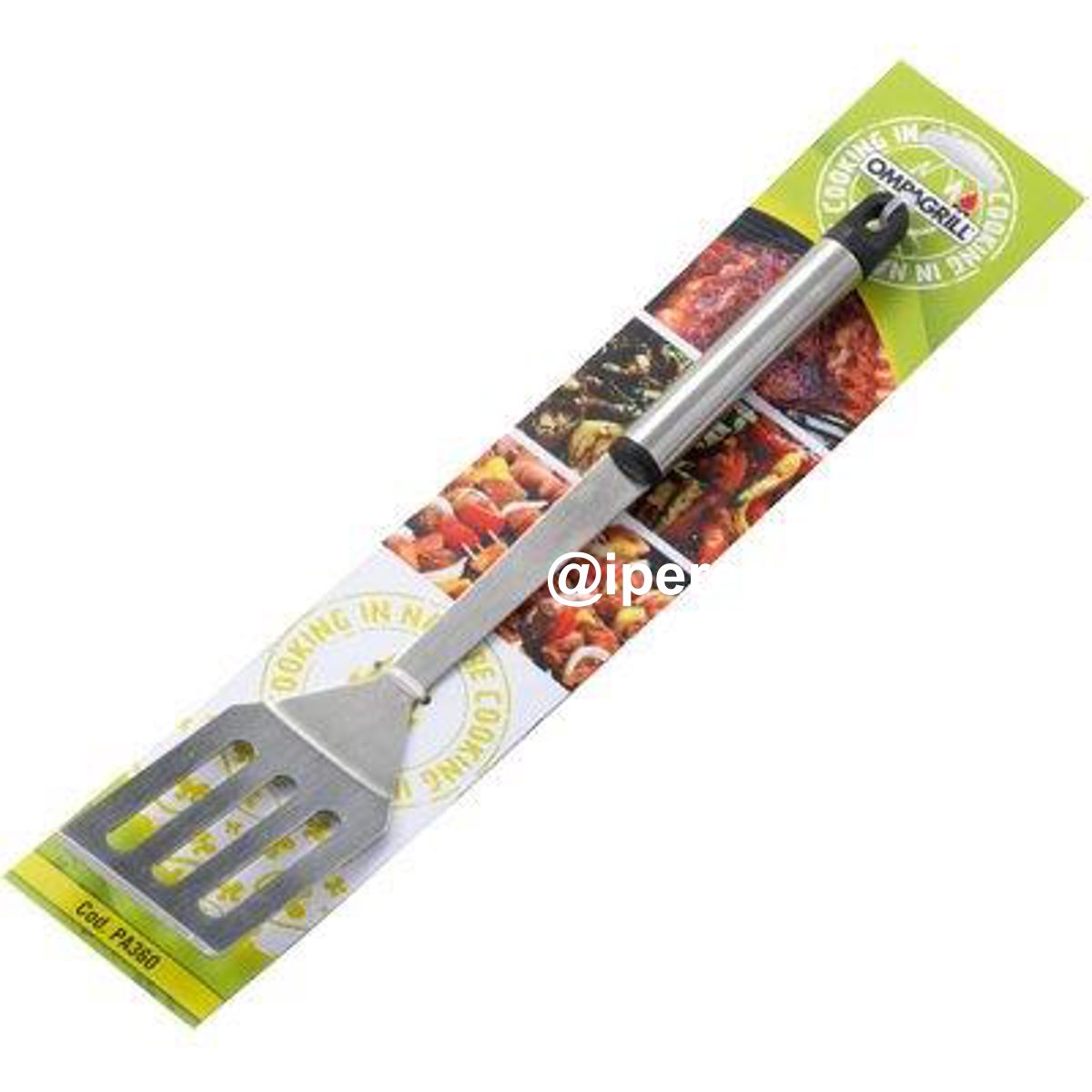 PALETTA BARBECUE PA360 OMPAGRILL ACCIAIO INOX CM 36