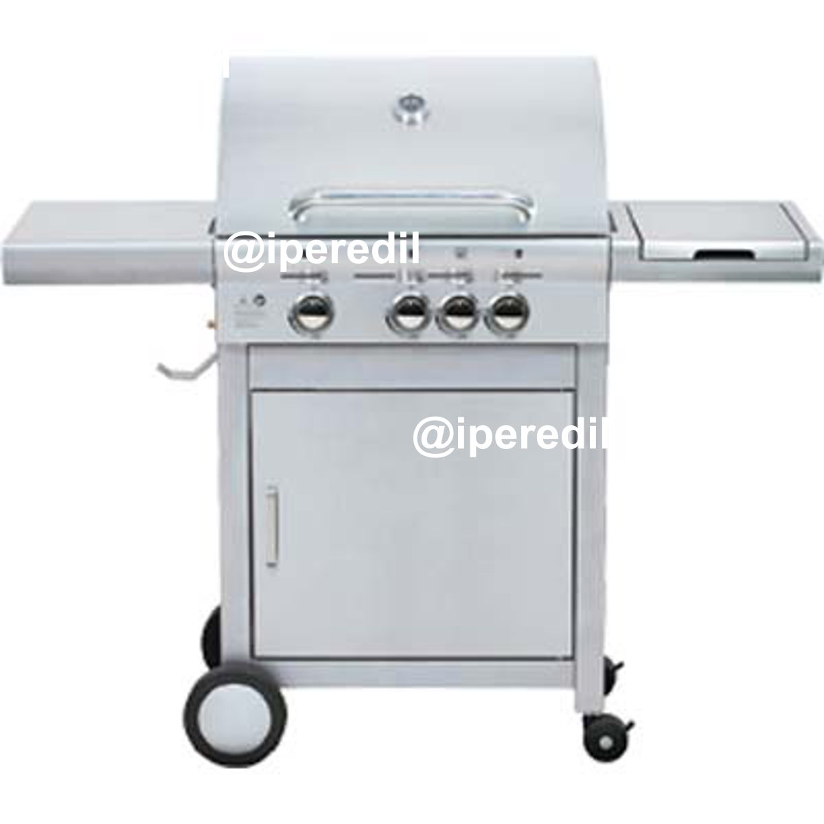 BARBECUE GAS POLKA 3+1 DOMUS FUOCHI 3+1 CM 134X54 H.CM 115
