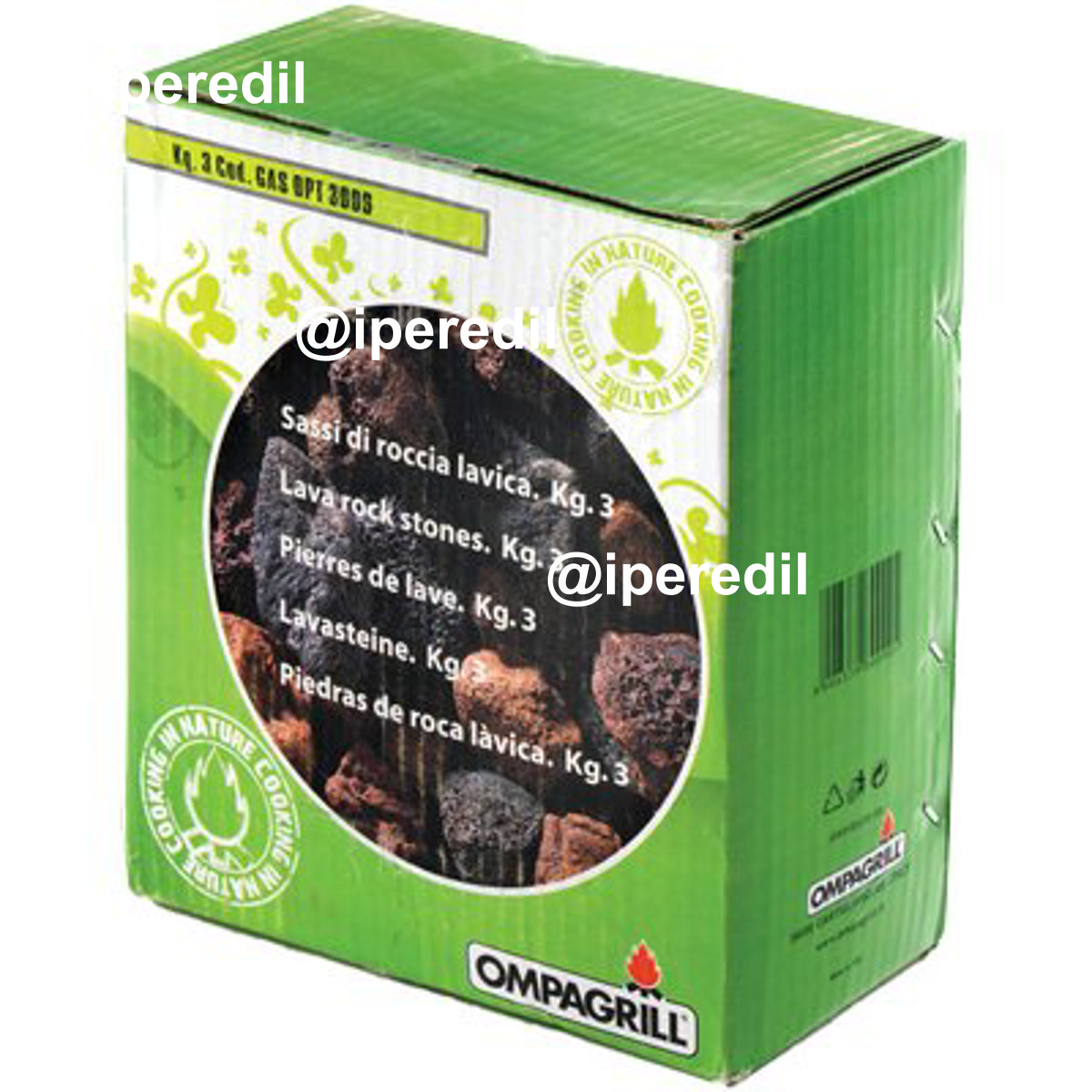PIETRA LAVICA GERMANY OMPAGRILL KG 3 - 02446301