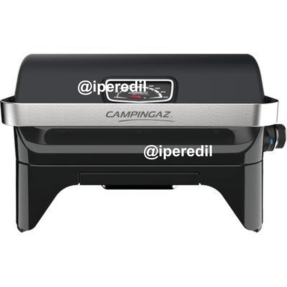 BARBECUE GAS ATTITUDE 2GO BLACK CAMPINGAZ FUOCHI 2 CM 59X52 H.CM 26