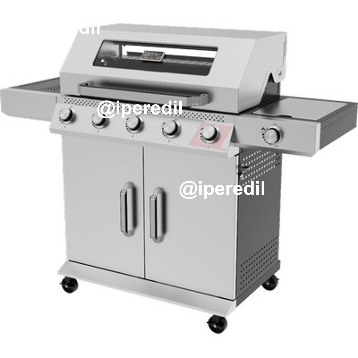BARBECUE GAS SALSA 5+1 DOMUS FUOCHI 5+1 CM 146X57 H.CM 113 - 02446485