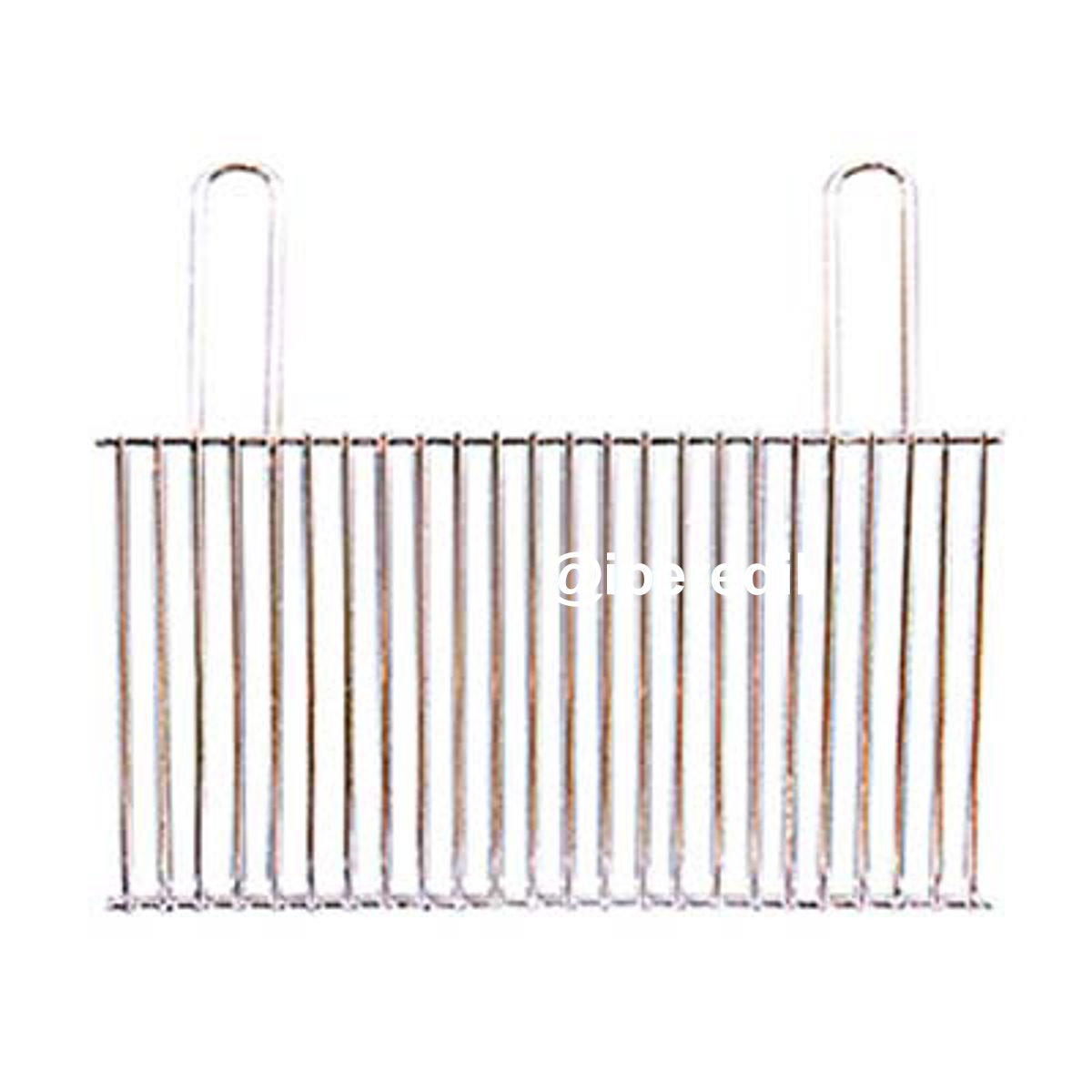 GRATICOLA BARBECUE MURATURA OMPAGRILL CROMATA MANICI 2 CM 68X40