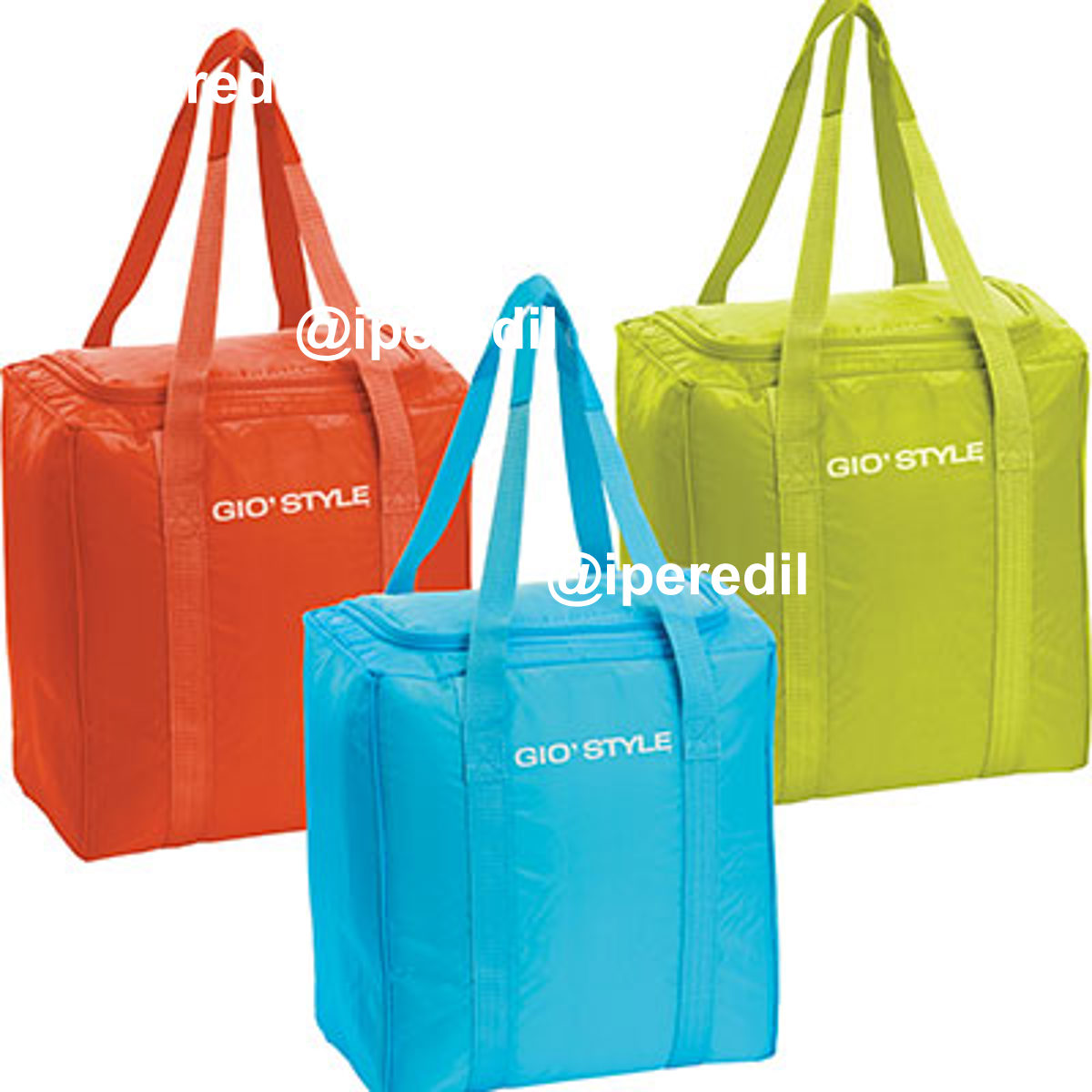 BORSA TERMICA FIESTA VERTICAL GIOSTYLE LT 25 CM 32,5X21X34,5 COLORI MIX