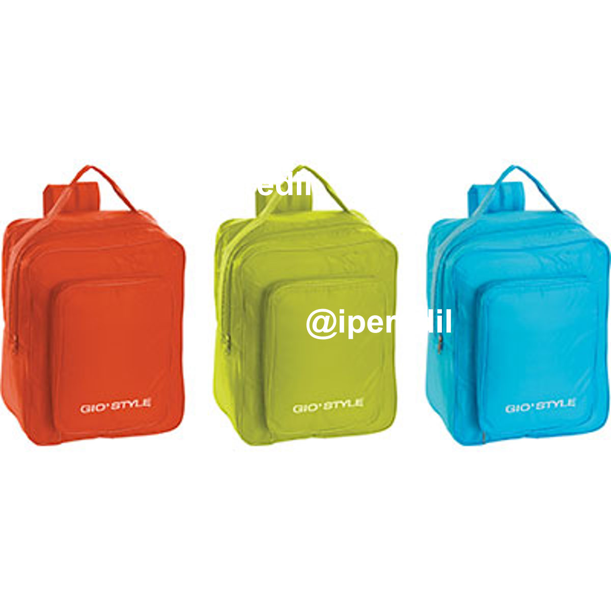 BORSA TERMICA FIESTA ZAINO GIOSTYLE LT 17 CM 30X14X38 COLORI MIX