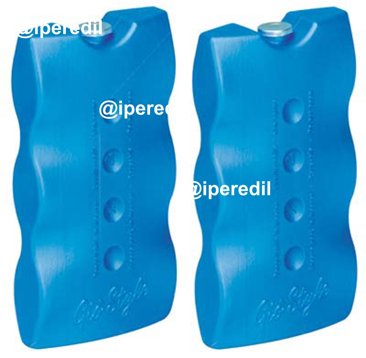 GHIACCIO ARTIFICIALE ICE OLE DUO GIOSTYLE GR 400 CM 9,5X3,5X17,5 CF=PZ 2
