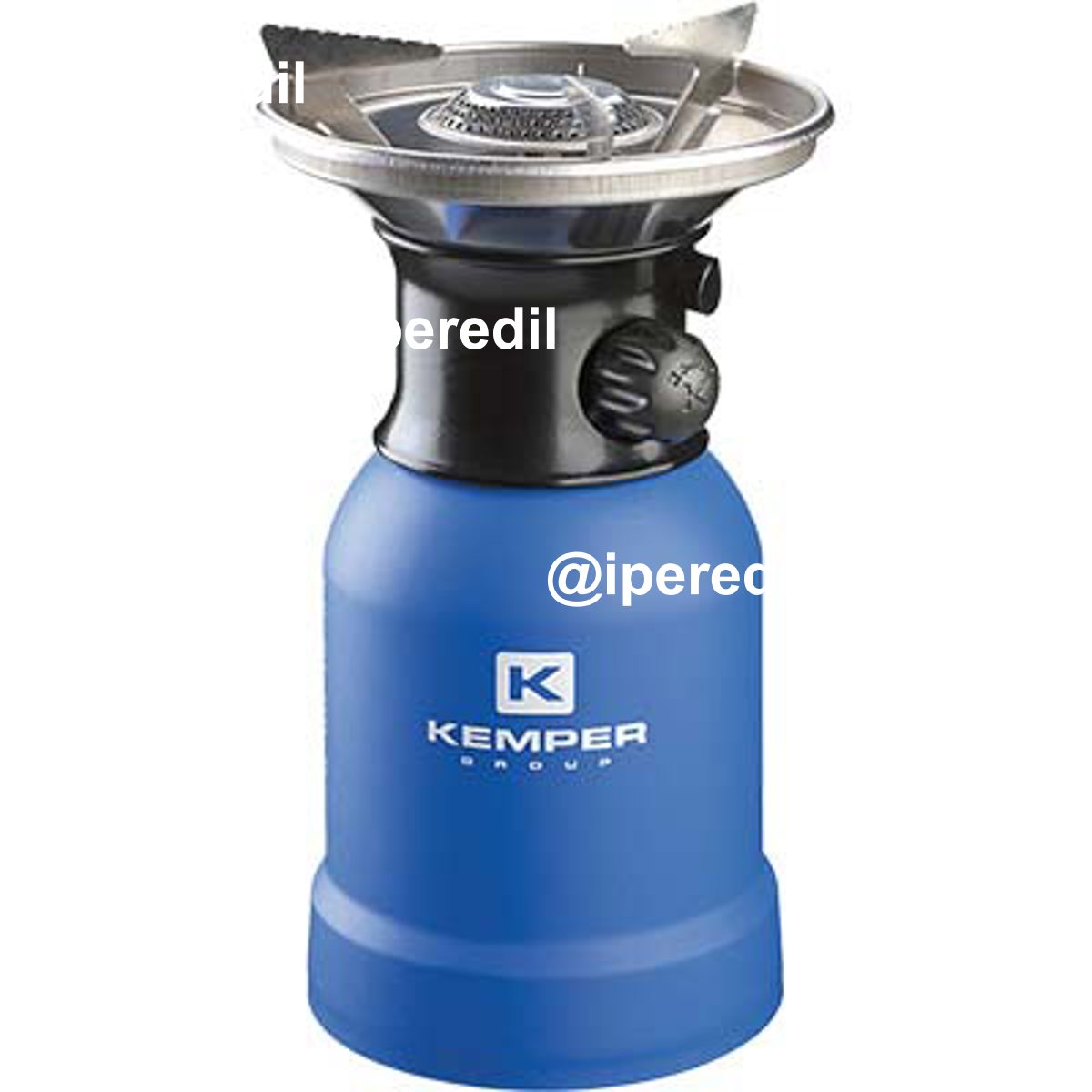 FORNELLO GAS A CARTUCCIA PIEZO KEMPER CORPO PLASTICA KW 2,2 GR/H 160