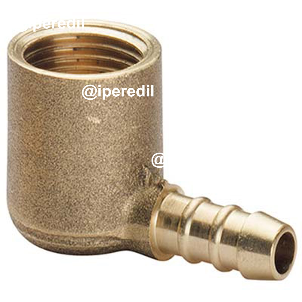 PORTAGOMMA GPL 90° FILETTO FEMMINA OTTONE MM 10 1/2F