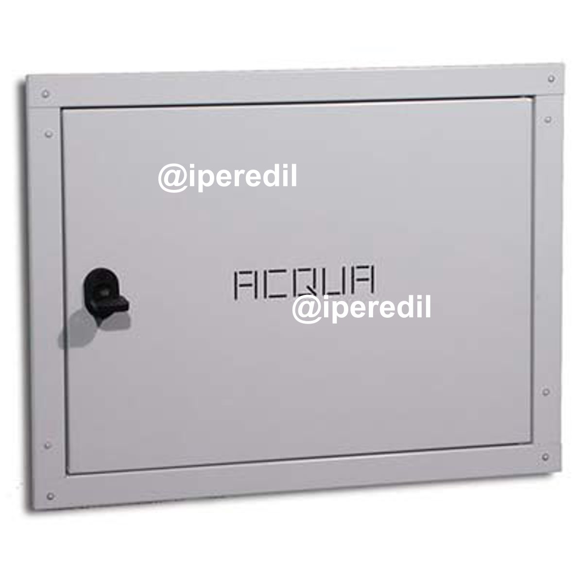 SPORTELLO CONTATORE ACQUA ACCIAIO ZINCATO CM 40X30