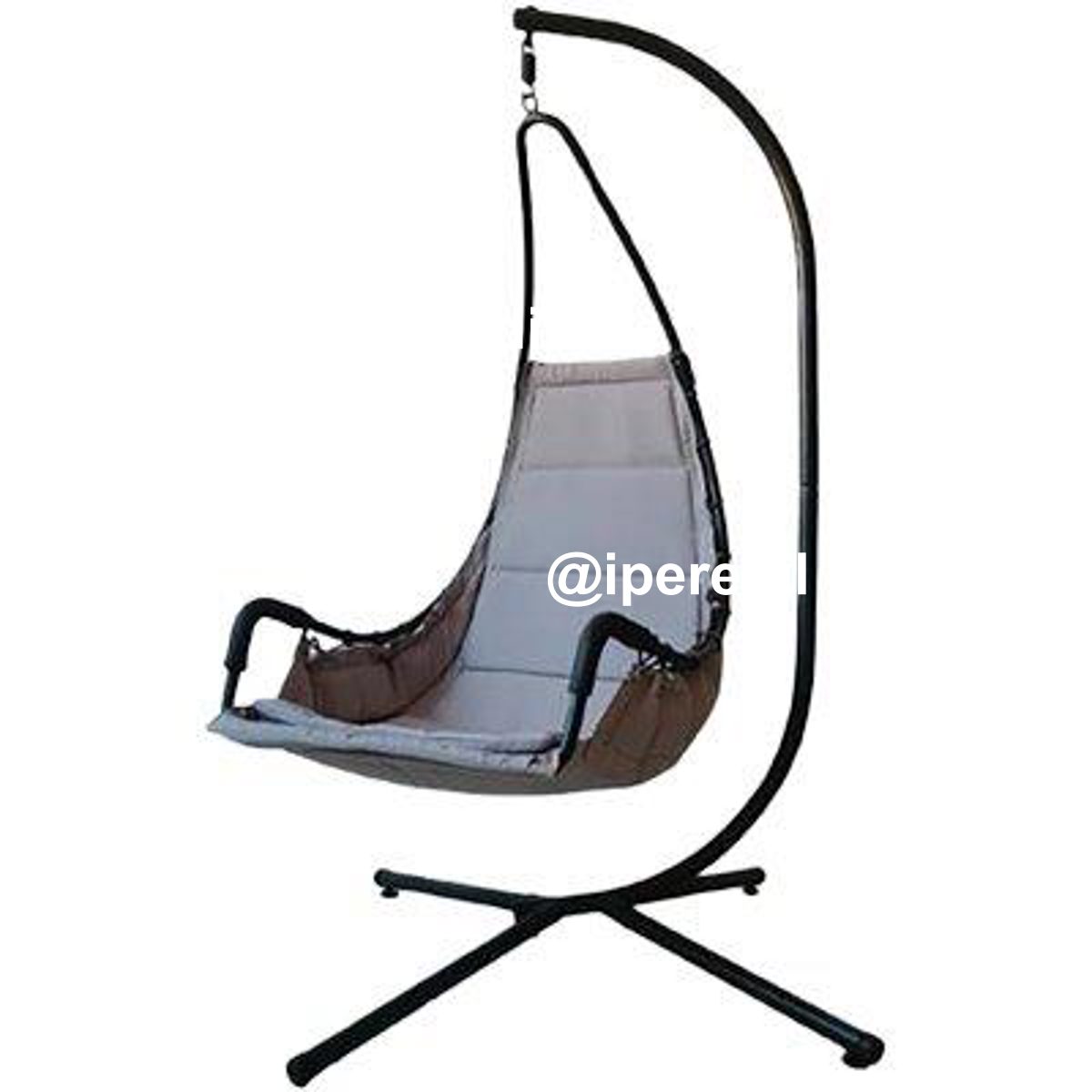 POLTRONA A DONDOLO ASN DOMUS CM 130X80 H.CM 190 + CUSCINO