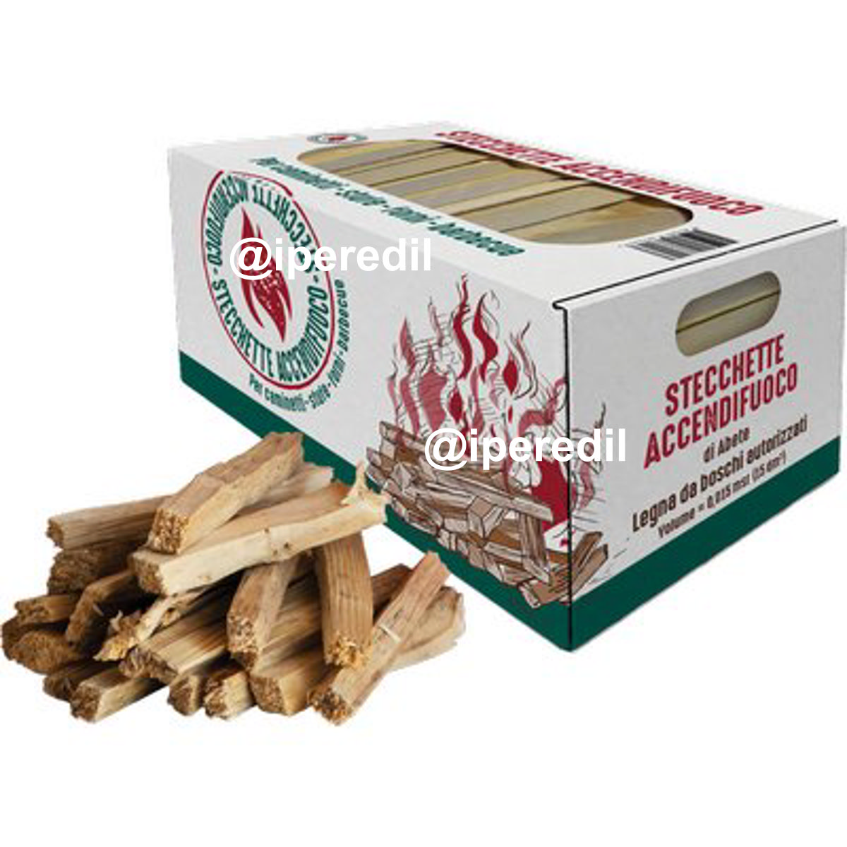 LEGNA ACCENDIFUOCO SCATOLA LEGNO DM3 15 (108) - 02632301