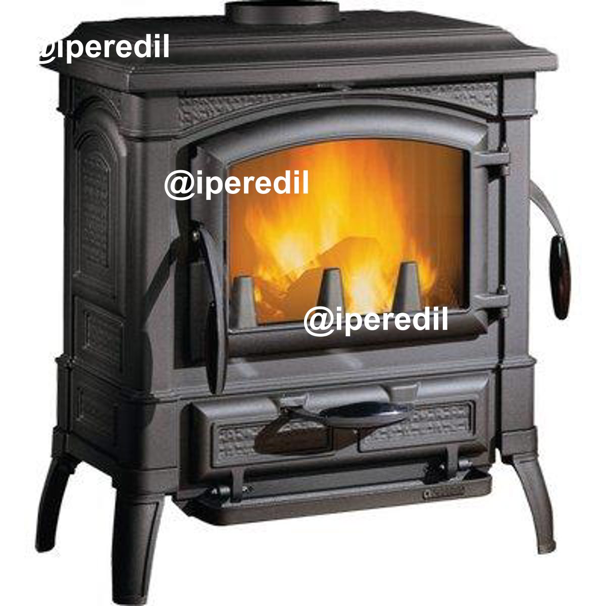 STUFA LEGNA ISETTA EVO 4.0 LA NORDICA GHISA SMALTATA KW 7,3 MM 660X590 H.MM 706 - 02632525