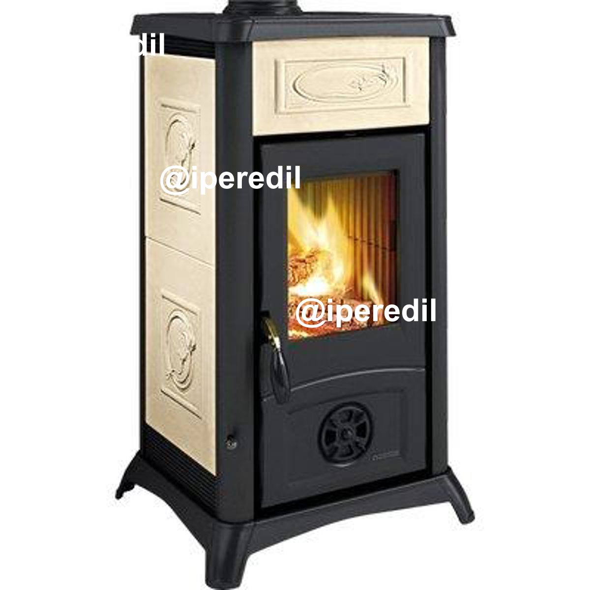 STUFA LEGNA GEMMA LA NORDICA LIBERTY PANNA KW 6 MM 460X495 H.MM 840 - 02632529