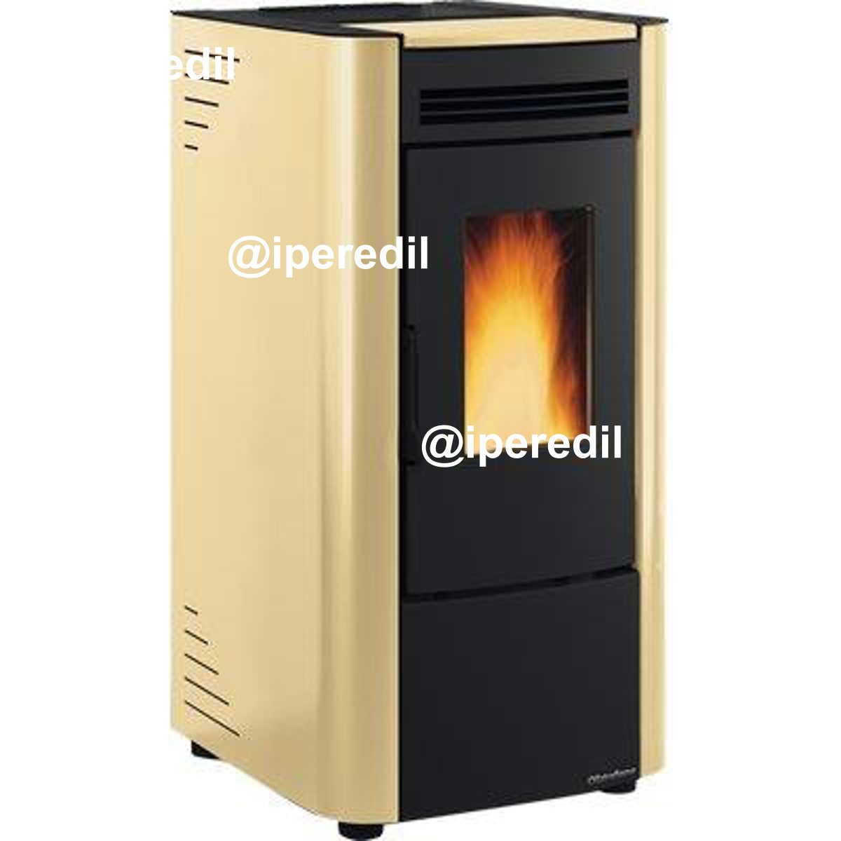 STUFA PELLET KETTY EVO 2.0 EXTRAFLAME PERGAMENA KW 7,4 MM 456X507 H.MM 884