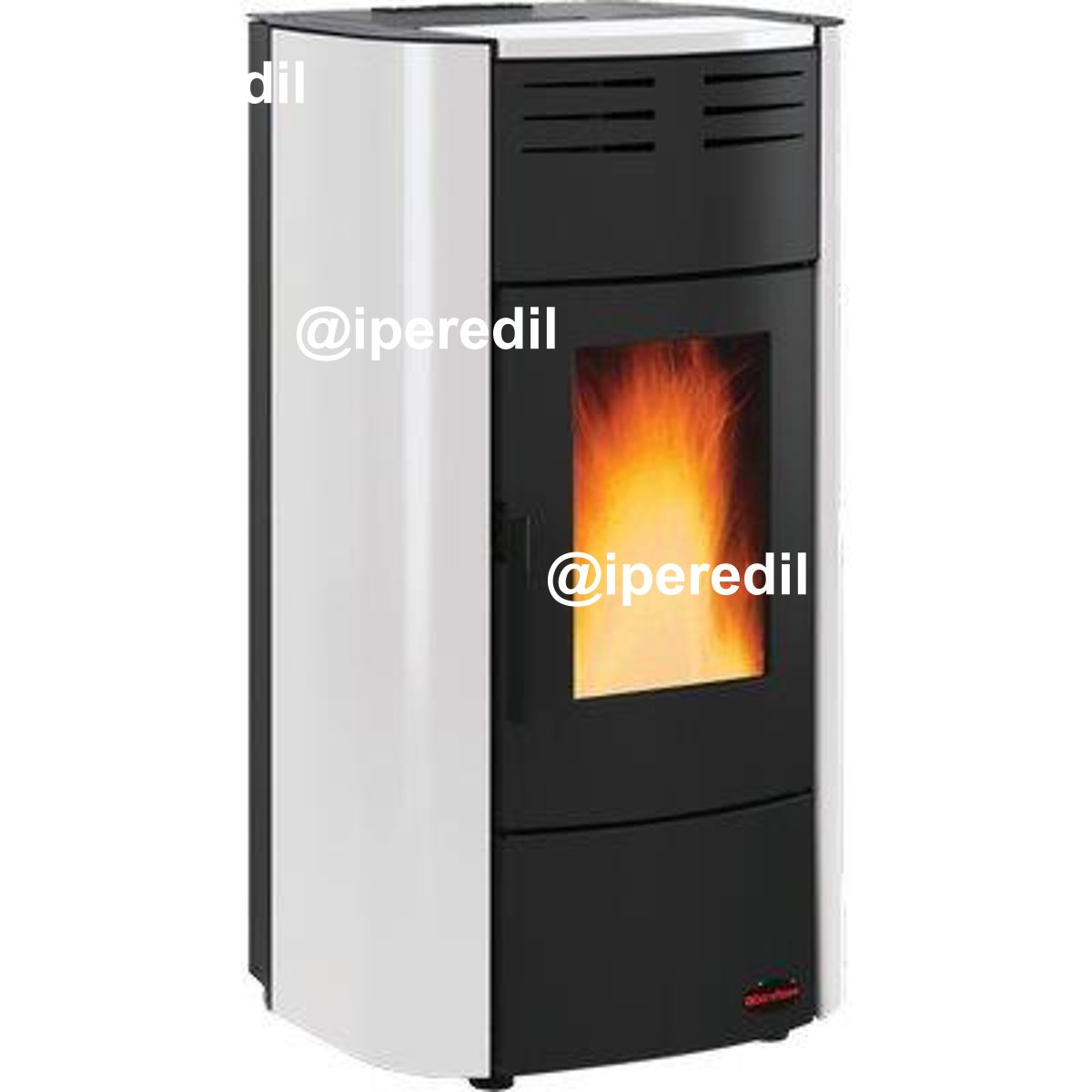 TERMO STUFA PELLET RAFFAELLA IDRO H15 EXTRAFLAME BIANCO KW 18,1 MM 633X626 H.MM 1176 - 02632838