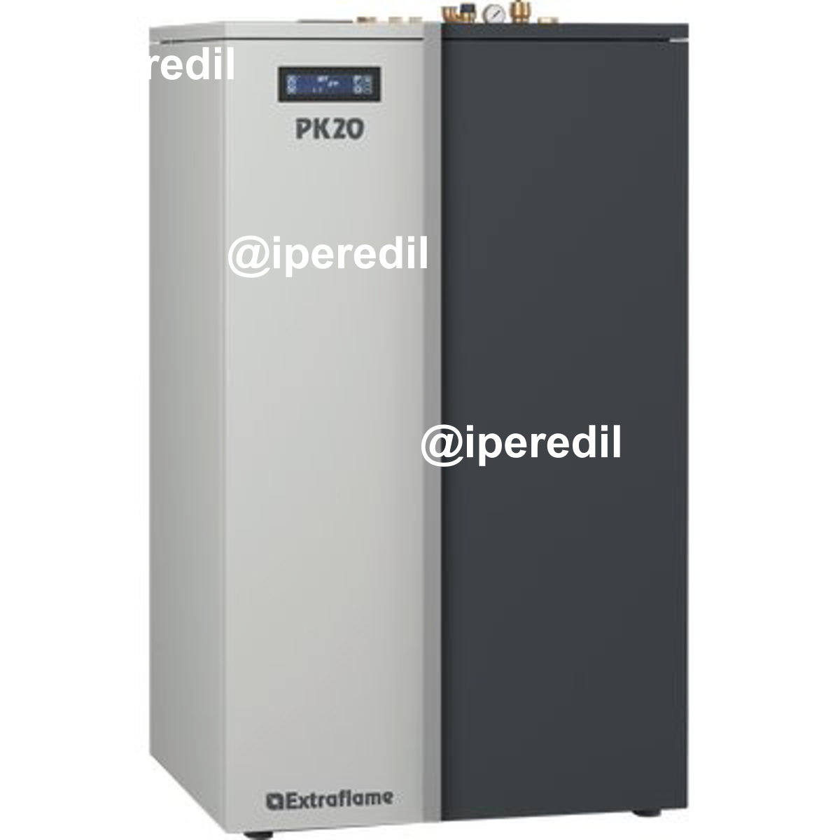 CALDAIA PELLET PK20 EXTRAFLAME KW 20 MM 822X745 H.MM 1398 - 02632885