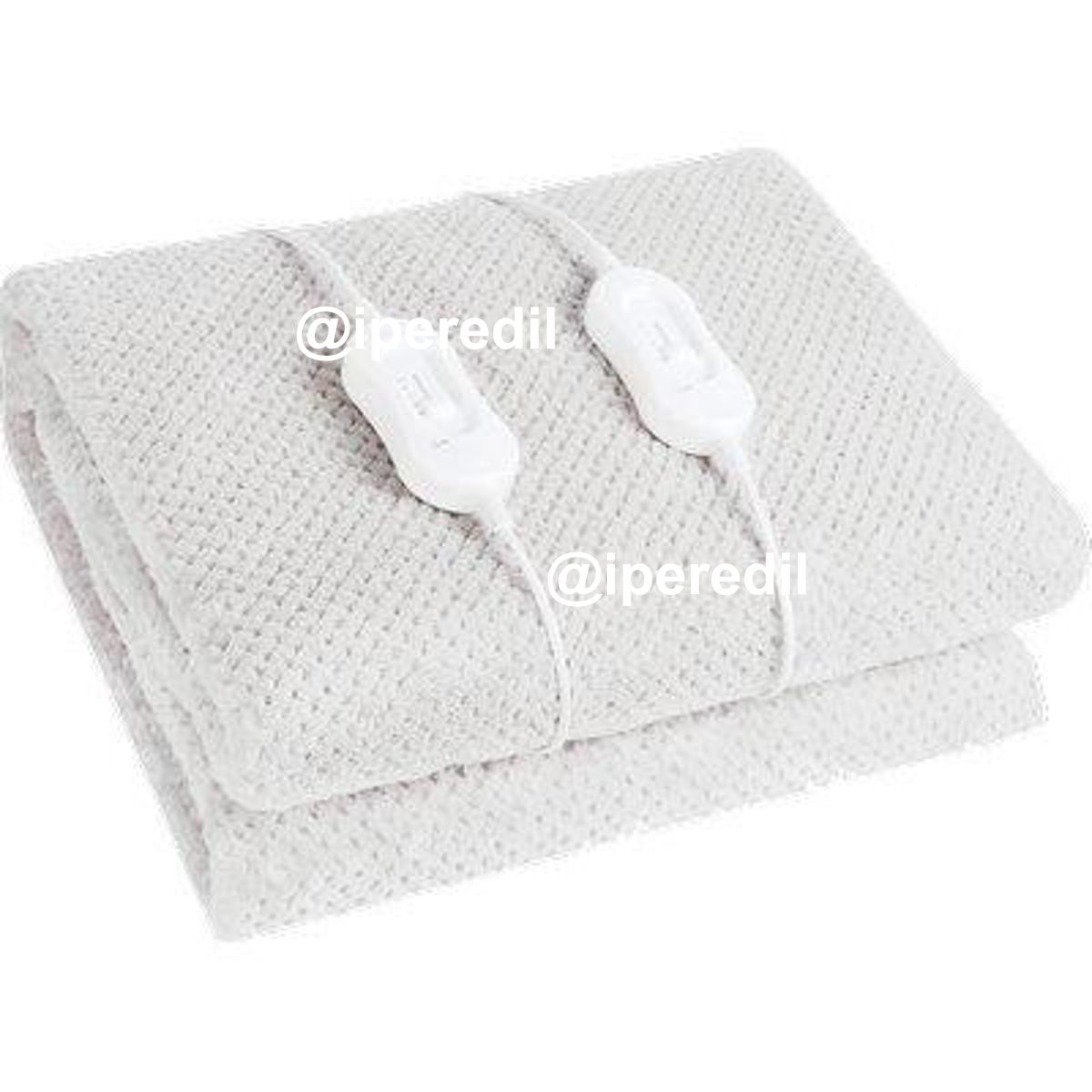 SCALDALETTO ELETTRICO LANA SINTETICA EFFE VOLT 230 WATT 60X2 CM 160X140 SINTEX BIANCO - 02636616