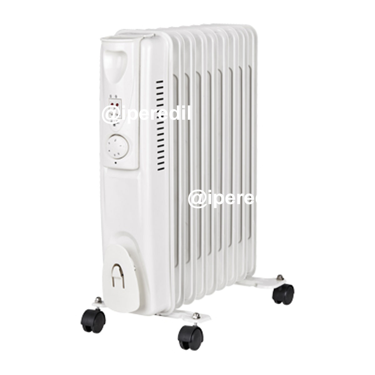 RADIATORE OLIO + TERMOSTATO PINZOLO EFFE VOLT 230 WATT 2000 ELEMENTI 9 CM 45X13.5 H.CM 57 - 02636620