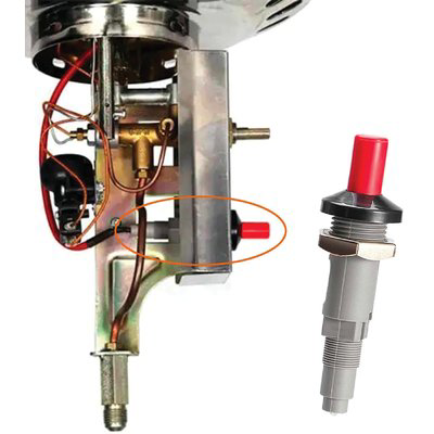 ACCENSIONE STUFA GAS GPL A FUNGO FLAME DOMUS 