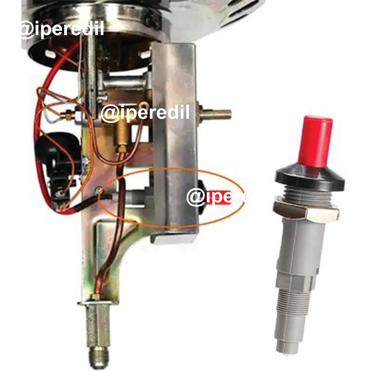 ACCENSIONE STUFA GAS GPL A FUNGO FLAME DOMUS - 02636661