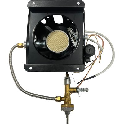 BRUCIATORE STUFA GAS ROUND PATIO FLAME DOMUS CM 180