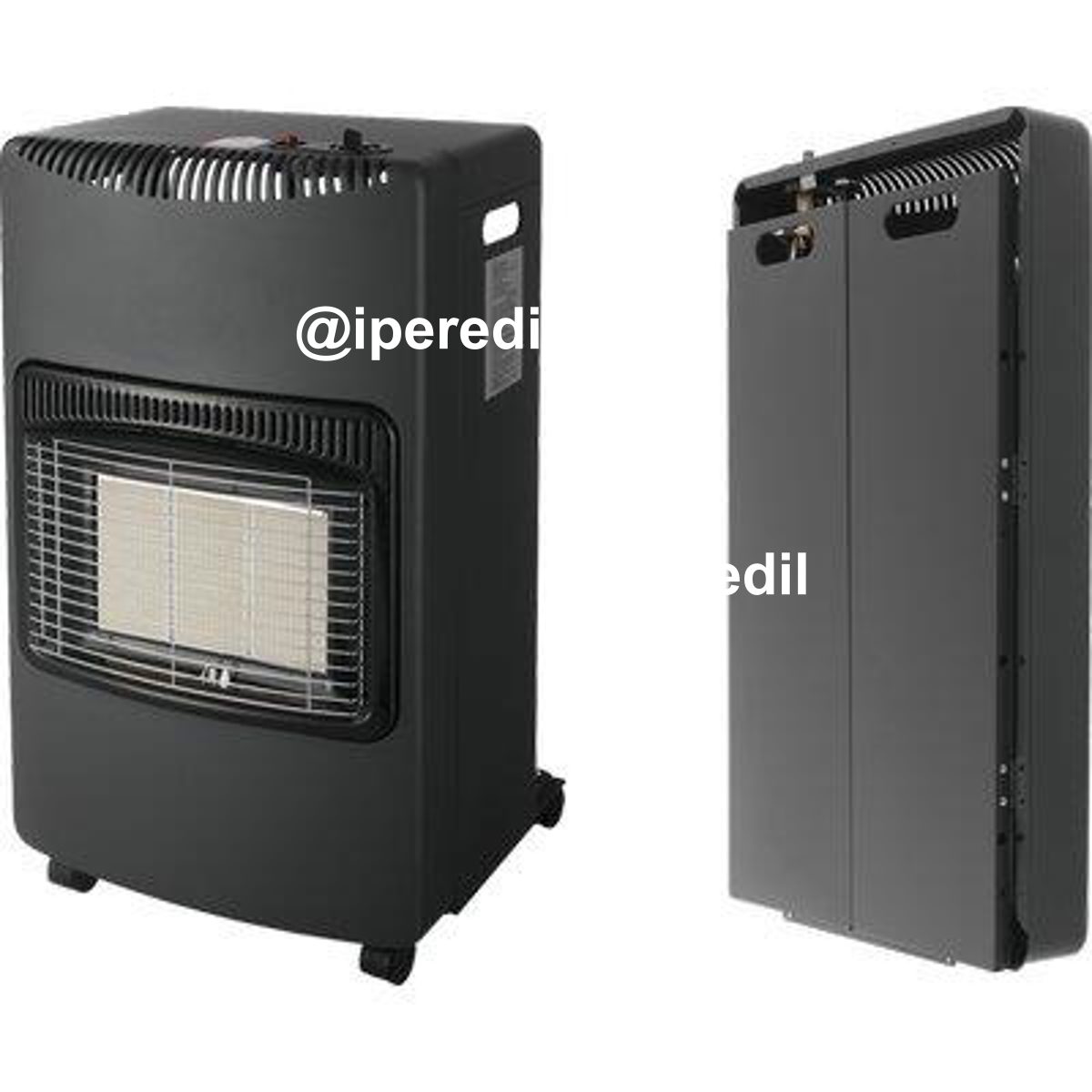 STUFA GAS GPL INFRAROSSI KIRA KOMPACT NERO WATT 4200 CM 42X38 H.CM 72 - 02636854