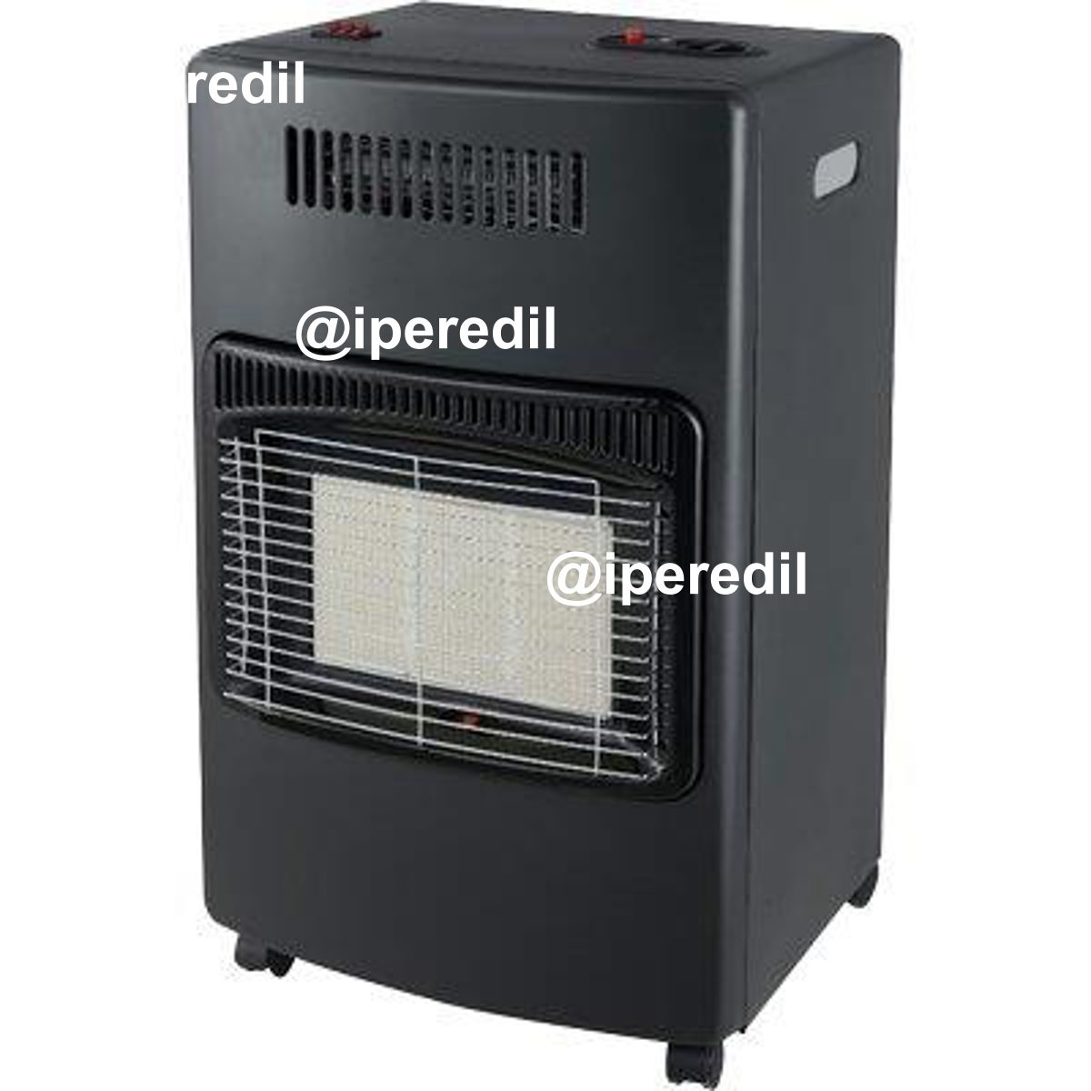 STUFA GAS GPL INFRAROSSI MITRA VENTILATA NERO WATT 4200 CM 42X38 H.CM 72 - 02636857