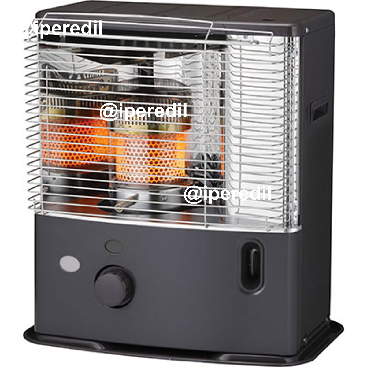 STUFA RADIANTE A COMBUSTIBILE R3224X QLIMA KW 2400 MC/H 75 CM 45,5X29,5 H.CM 49,5 - 02636936