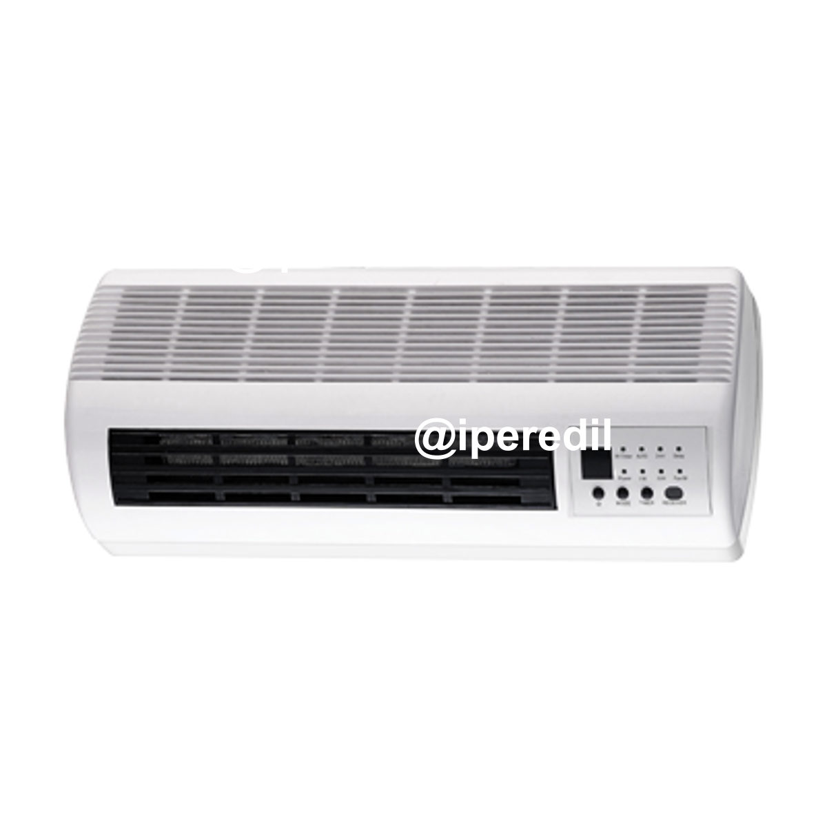 TERMOVENTILATORE A PARETE BADIA EFFE VOLT 230 KW 1/2 + TIMER + TEL CM 45X11 H.CM 18.5