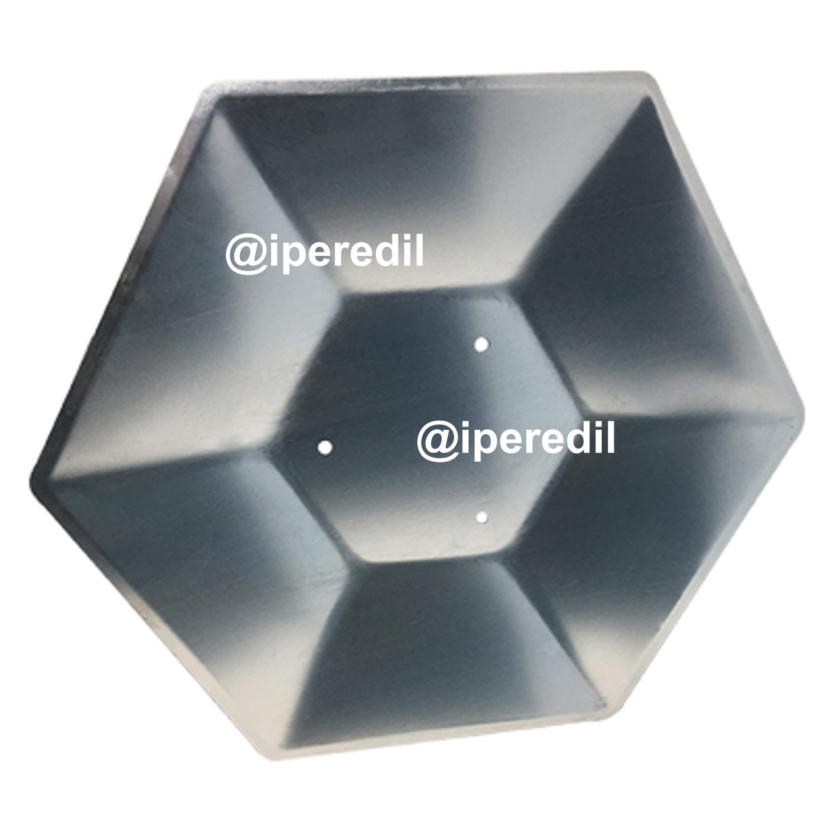 RIFLETTORE STUFA GAS PIRAMIDE ESAGONALE DOMUS - 02637079
