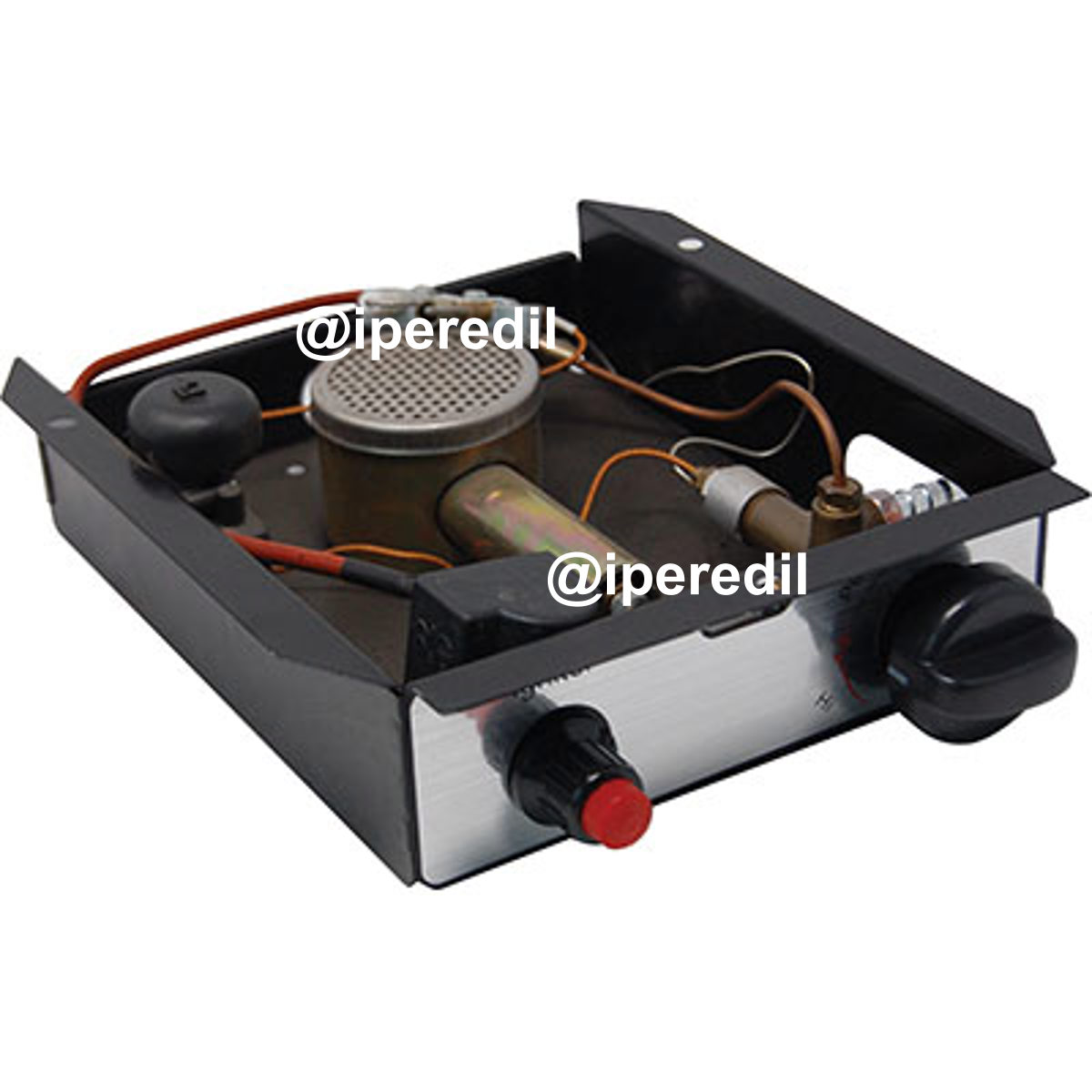 BRUCIATORE STUFA GAS PIRAMIDE ESAGONALE DOMUS - 02637088