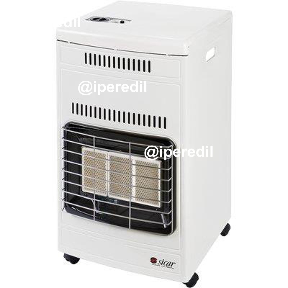 STUFA GAS GPL INFRAROSSI EURO 90 SICAR BIANCO WATT 4200 CM 42X45 H.CM 77,5 - 02637106