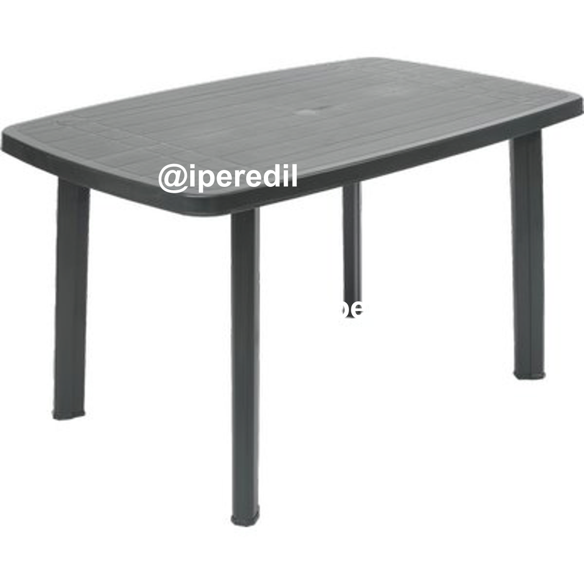TAVOLO FARO PROGARDEN PP ANTRACITE CM 137X85 H.CM 72 - 02637335