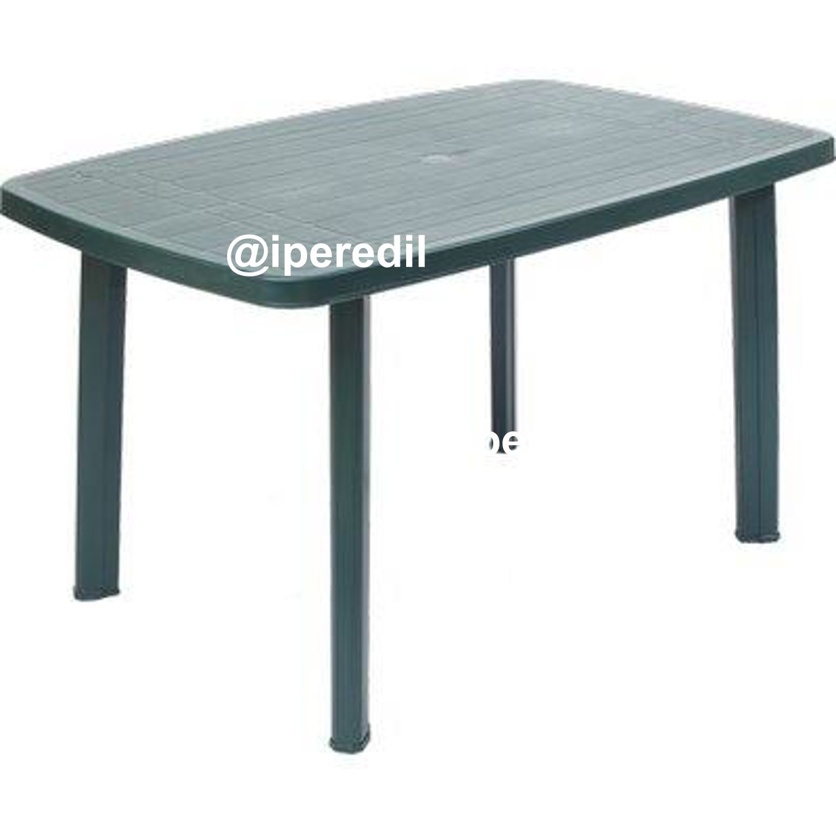 TAVOLO FARO PROGARDEN PP VERDE CM 137X85 H.CM 72