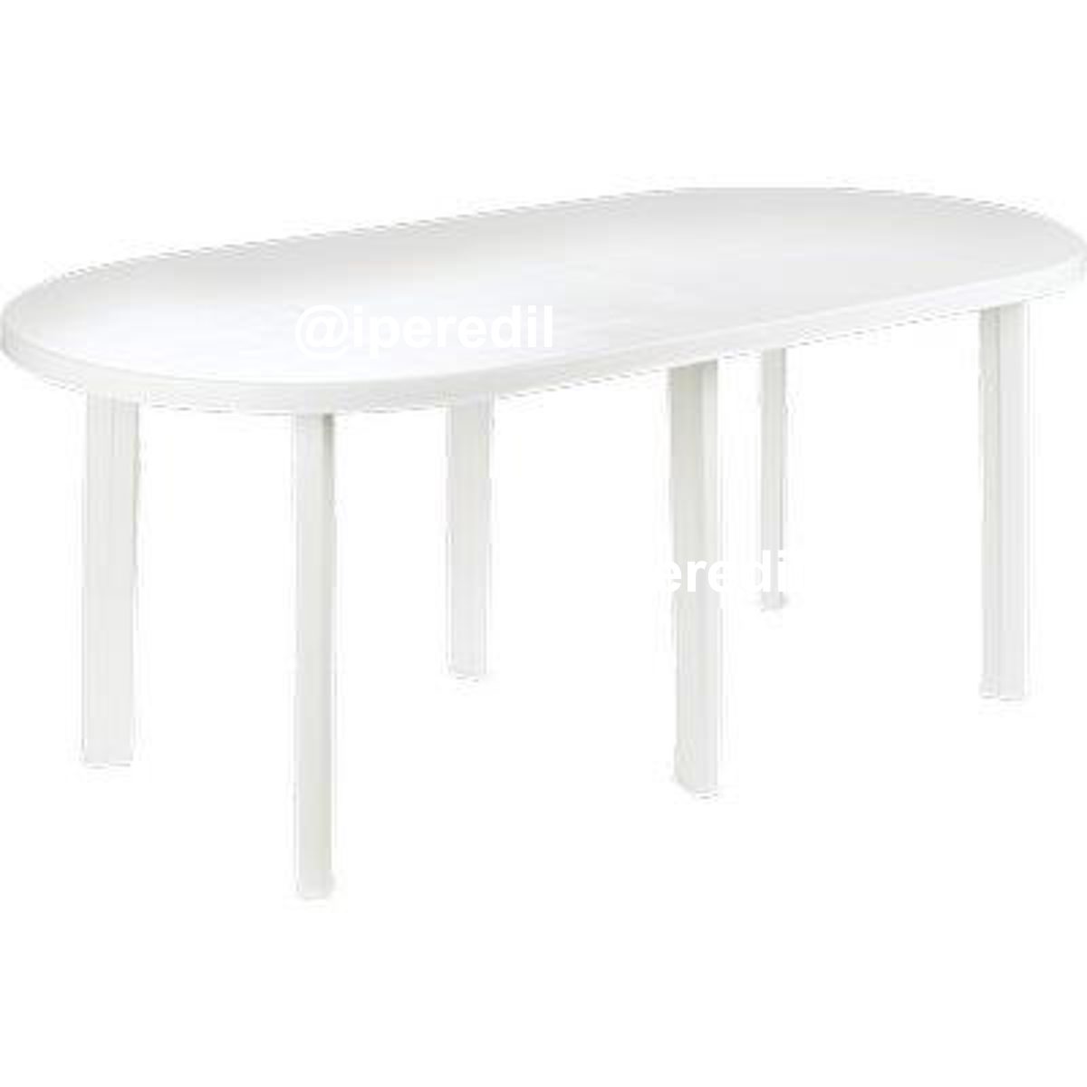 TAVOLO 180 PROGARDEN PP BIANCO CM 180X90 H.CM 72