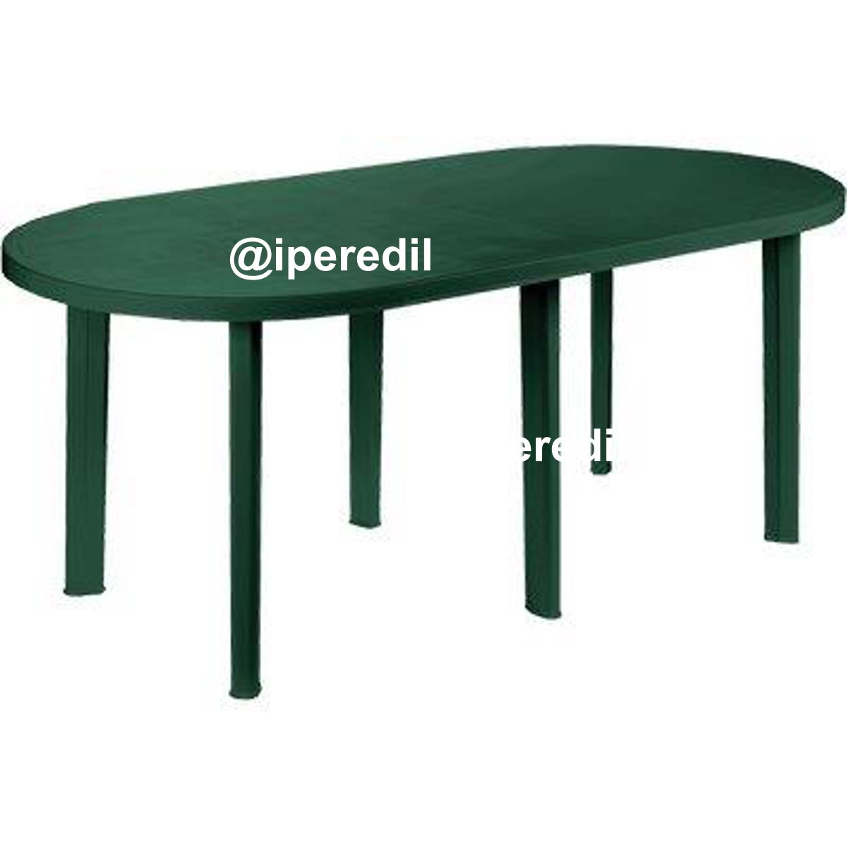 TAVOLO 180 PROGARDEN PP VERDE CM 180X90 H.CM 72