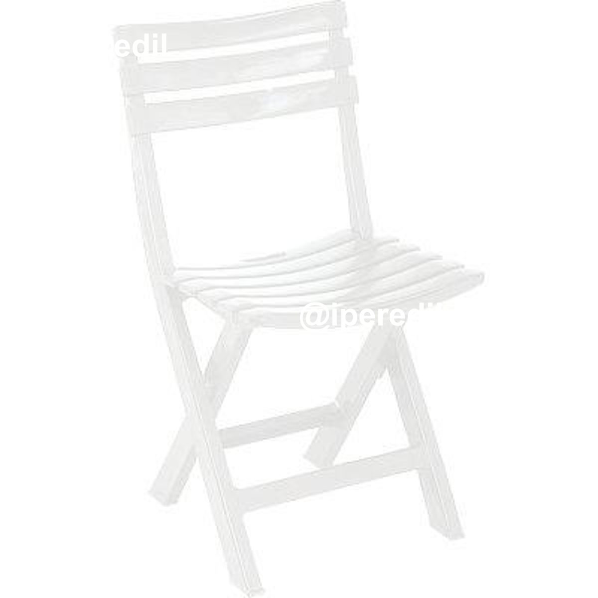 SEDIA BIRKI PROGARDEN PP BIANCO CM 44X41 H.CM 78