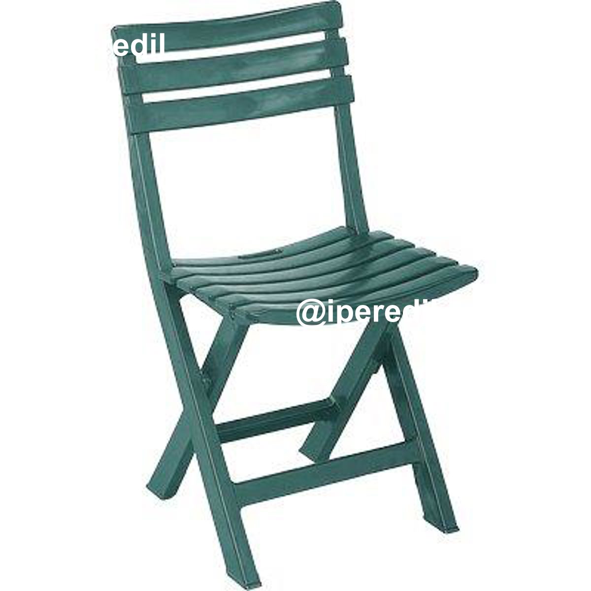 SEDIA BIRKI PROGARDEN PP VERDE CM 44X41 H.CM 78