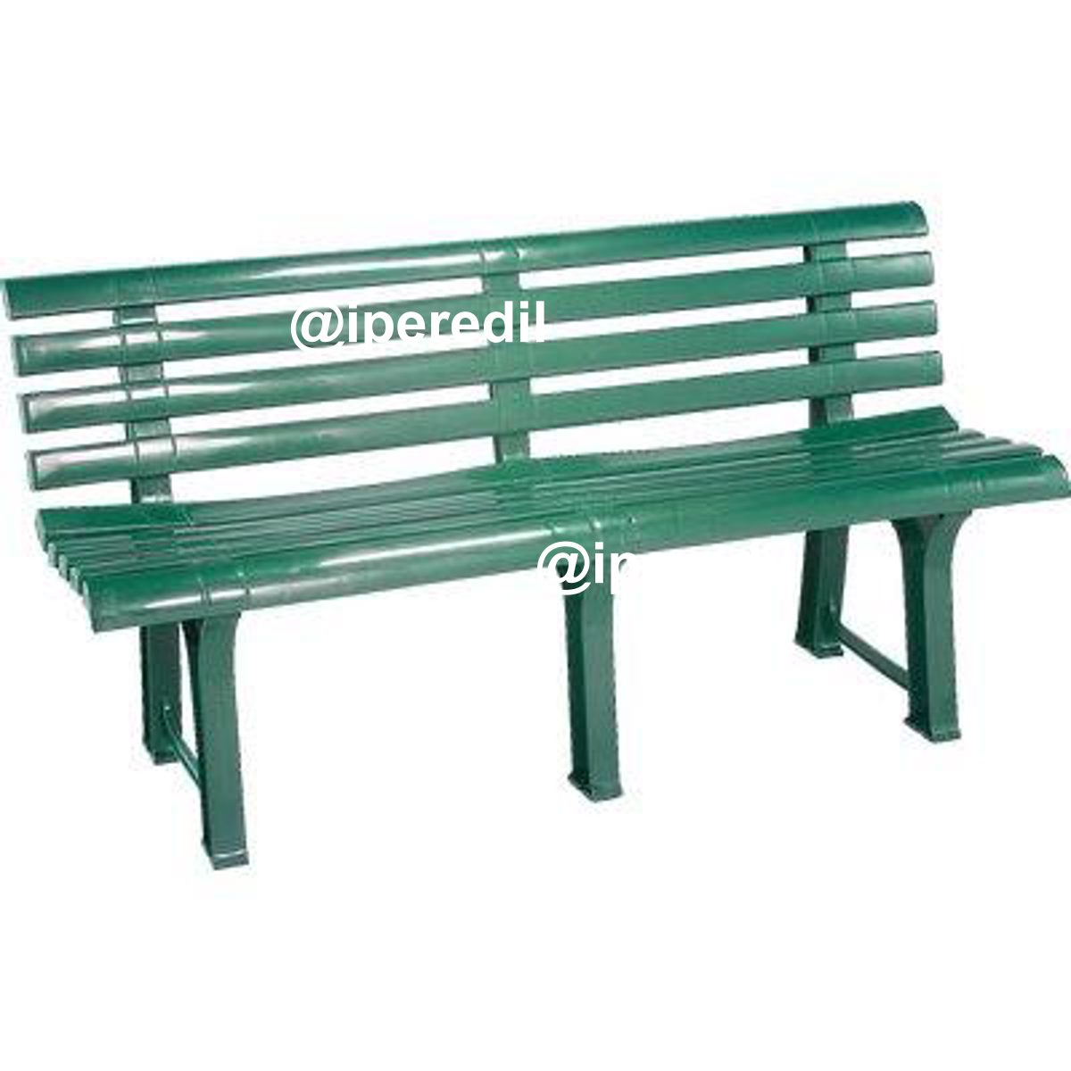 PANCHINA ORCHIDEA PROGARDEN PP VERDE CM 145X49 H.CM 74