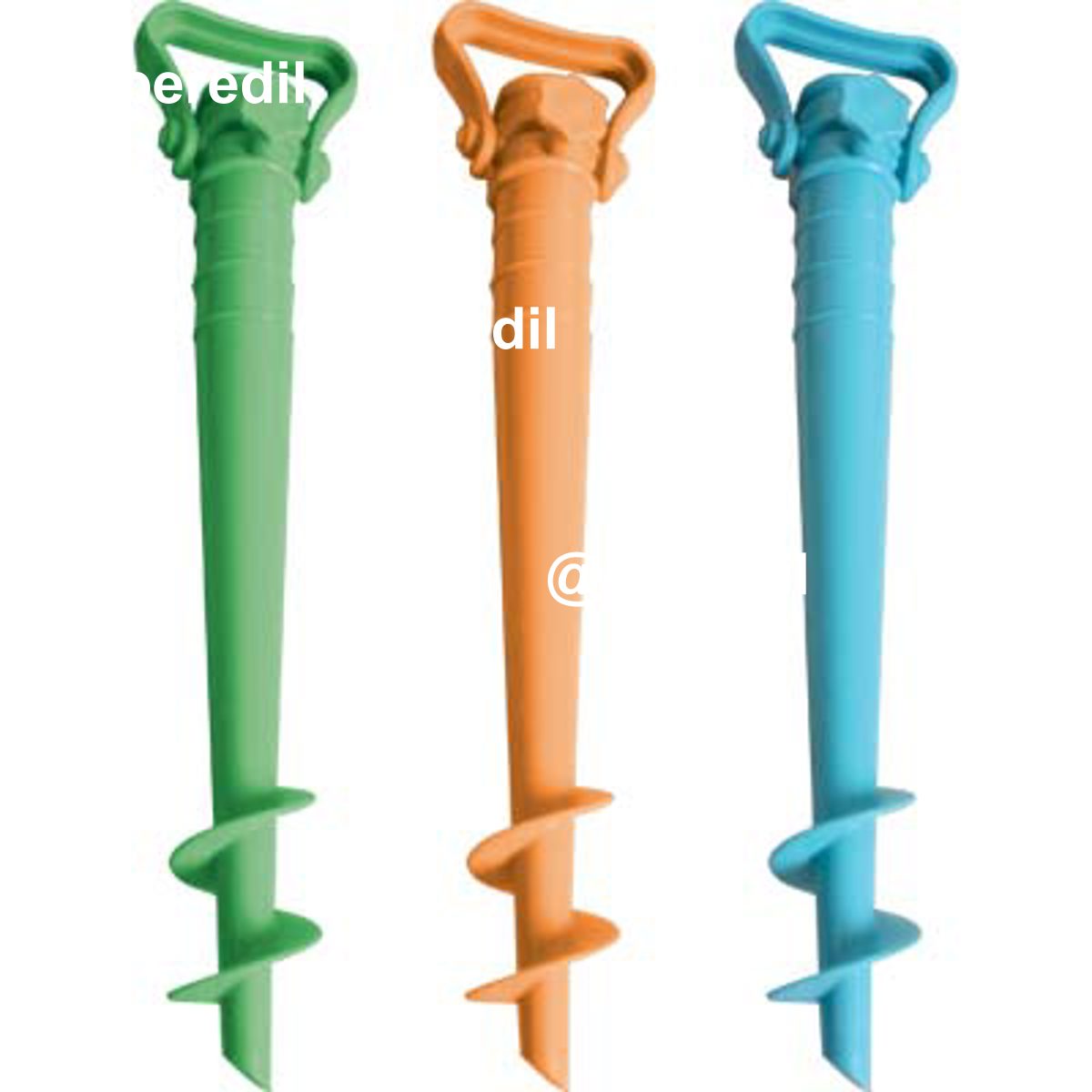 PICCHETTO OMBRELLONE PLASTICA CM 43 - 02637404