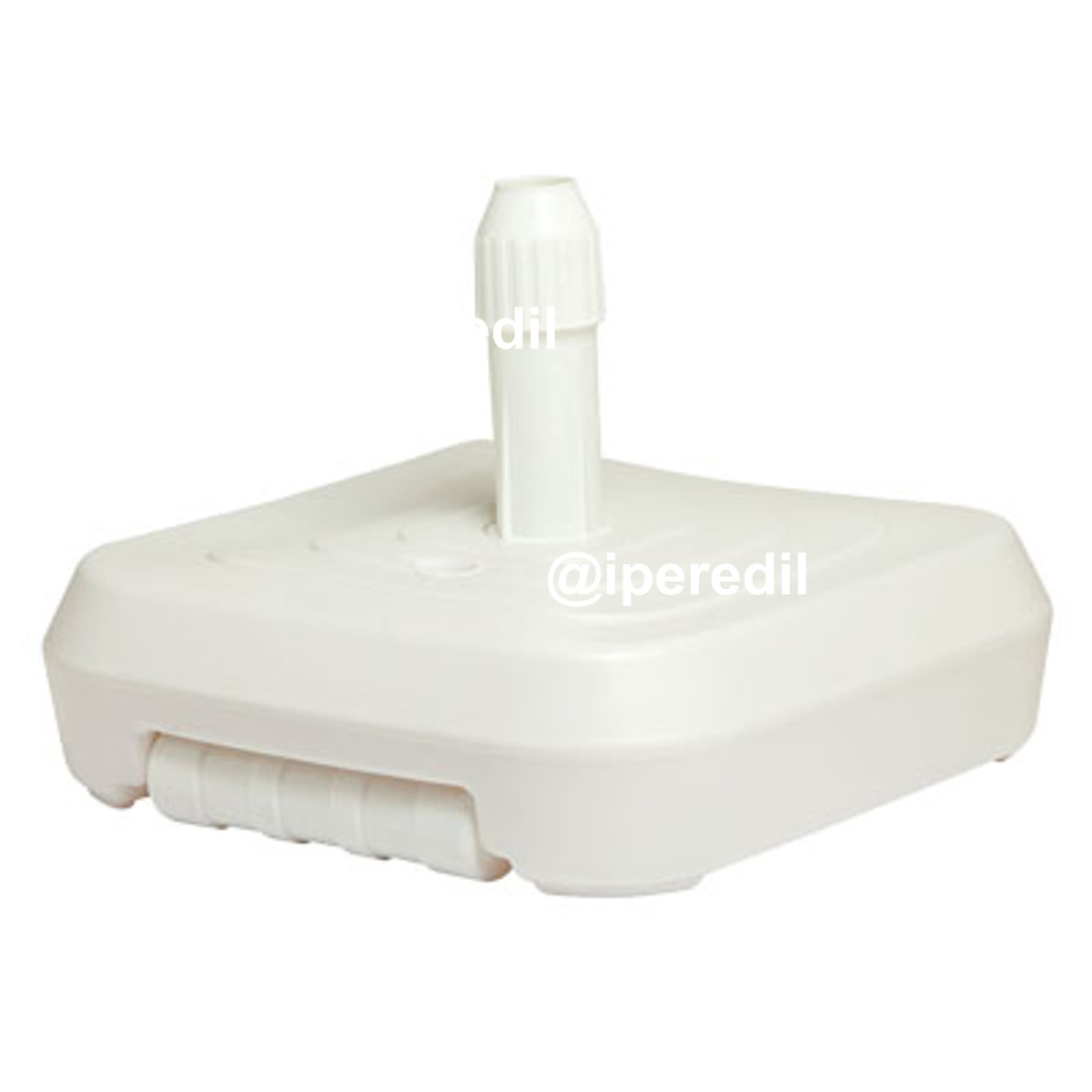 BASE X OMBRELLONE PEHD MAXI BIANCO CM 60X60 F.MM 30/54