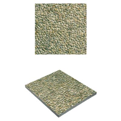 PIASTRELLA CEMENTO GRANIGLIATO CM 40X40 H.CM 3,8 - 02637438