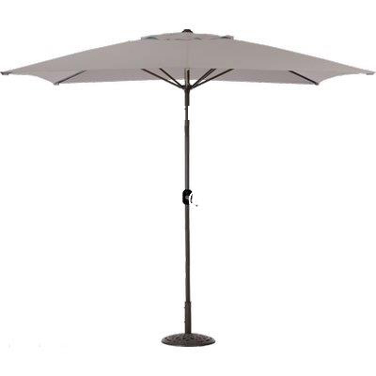 OMBRELLONE PALO CENTRALE CLASSIC EASY DOMUS ACCIAIO/POLY TORTORA MM 48 MT 3
