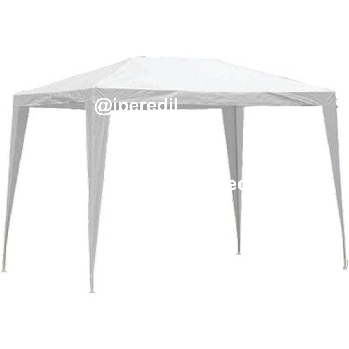 GAZEBO STANDARD PE DOMUS ACCIAIO/PE BIANCO MT 3X2 - 02637520